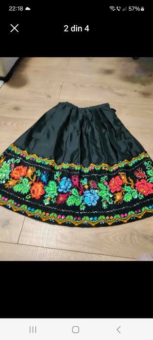 Costum popular / traditional Banat femei. Valnic