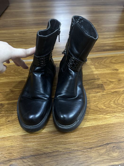 Утепленные полусапожки