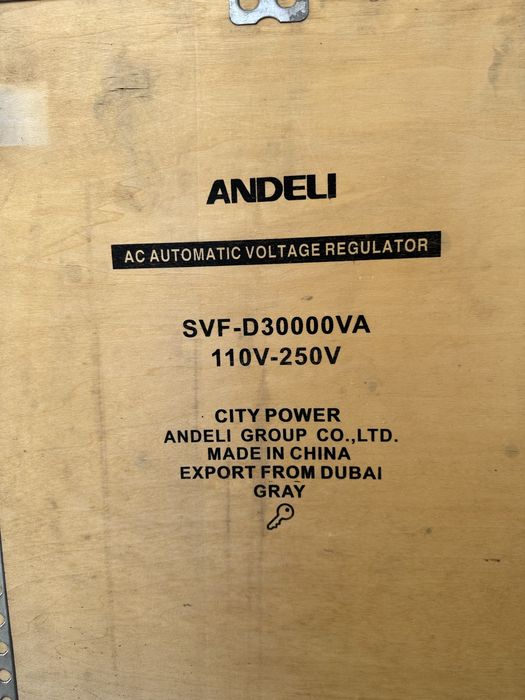 Andeli 30.000 кв новый