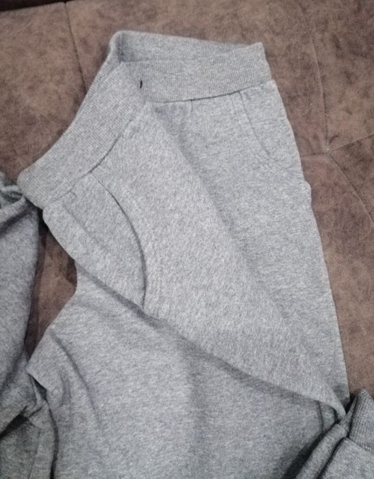 Женские широкие  брюки цвет хаки, от дефакто