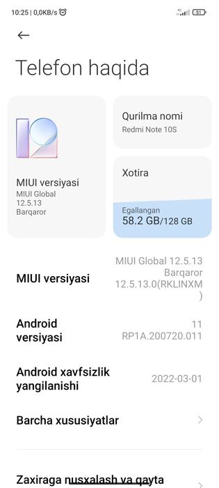 redmi not 10s 128.6