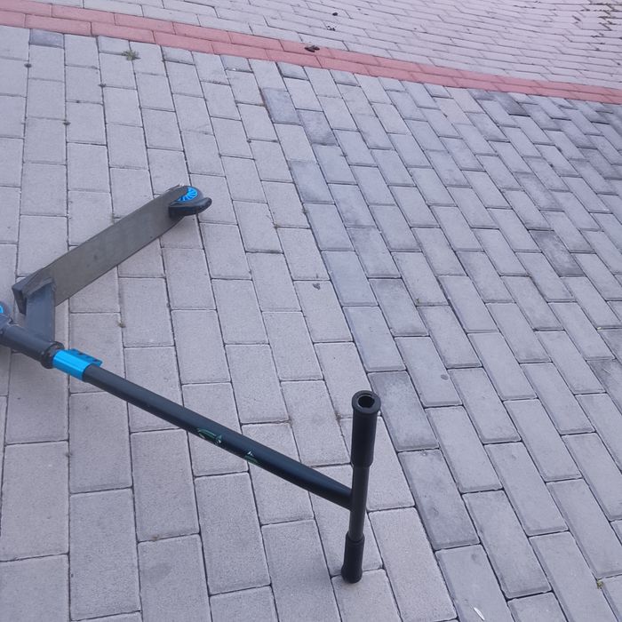 Самокат трбковой синий