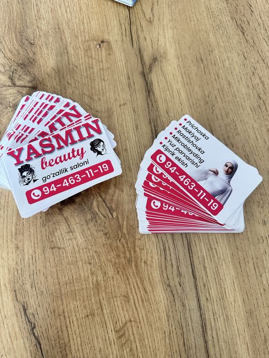 Vizitka,flaer,bukletlar