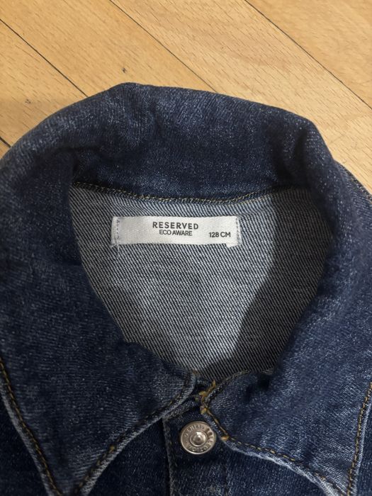 Джинсовый комбинезон на рост 128