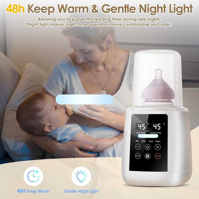 Електрически нагревател, стилизатор за шишета HyAdierTech 6 в 1