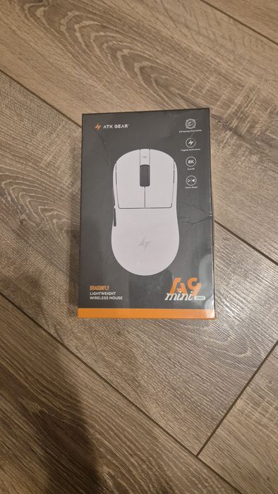 ATK Dragonfly A9 Mini White - Mouse Gaming Wireless Nou