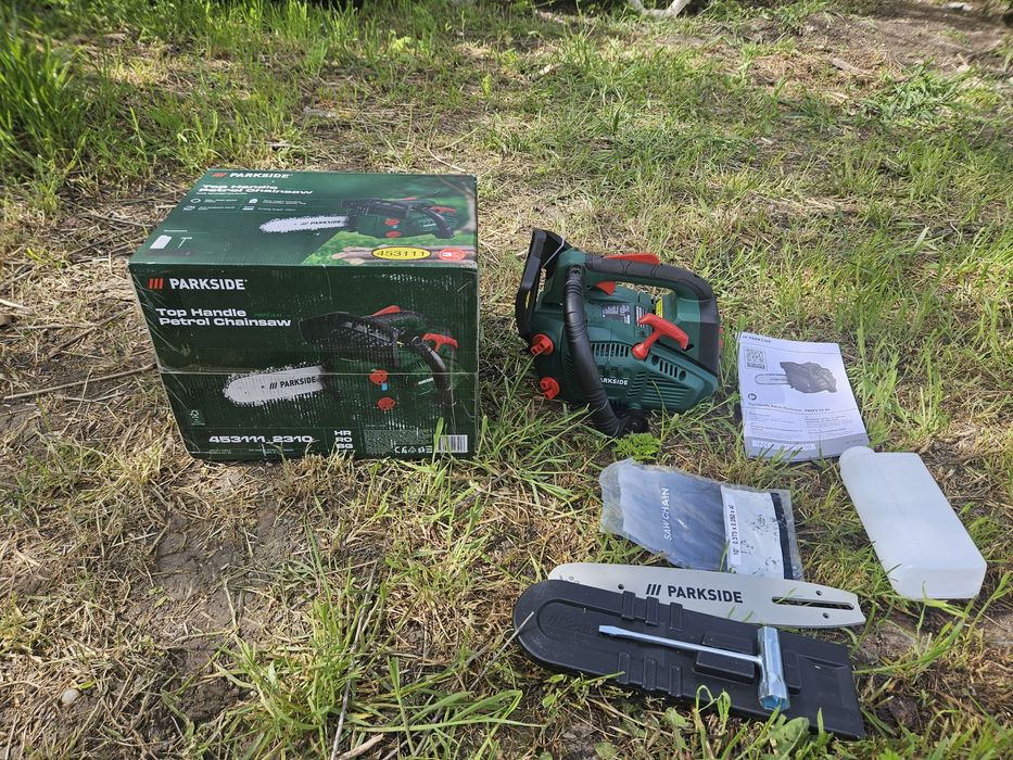 Бензинов трион/резачка Parkside PBBPS 25 A1.Чисто нов!