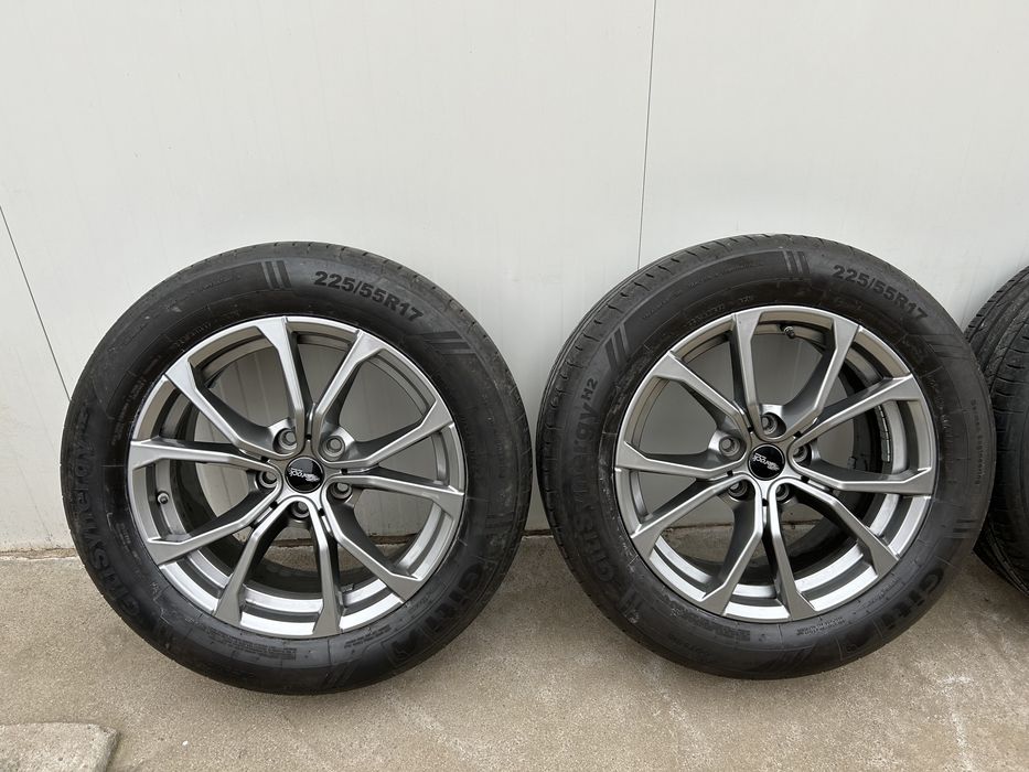 Джанти с летни гуми 225/55/r17 5x112