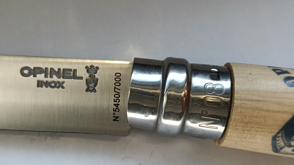 Briceag Opinel No 8 Inox Ediție Limitata Numerotată(N.5450/7000).