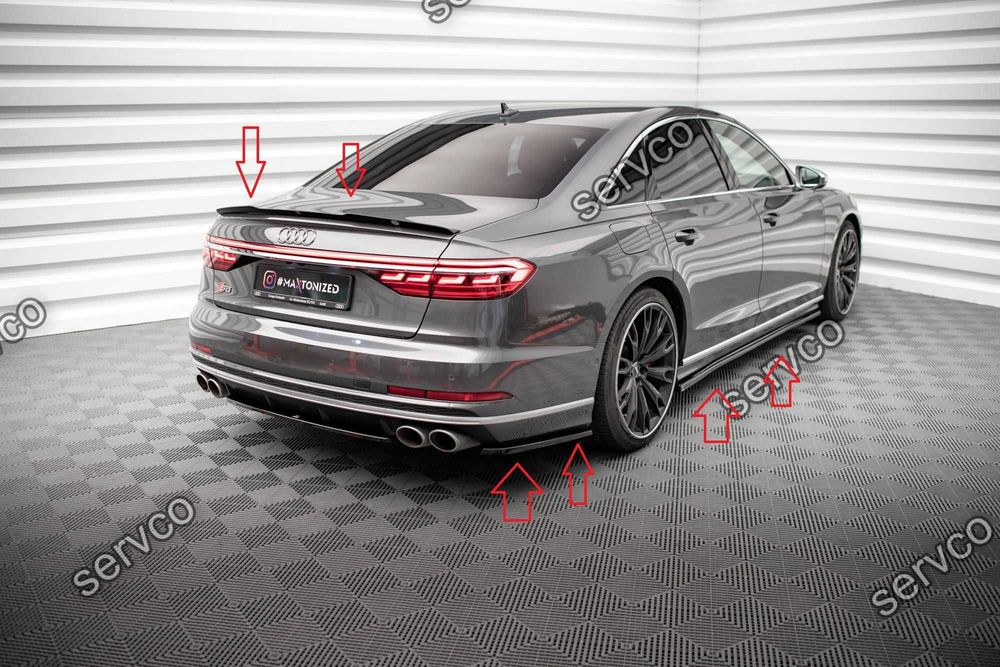 Pachet prelungiri Body kit tuning Audi S8 D5 2020- v3 - Maxton Design