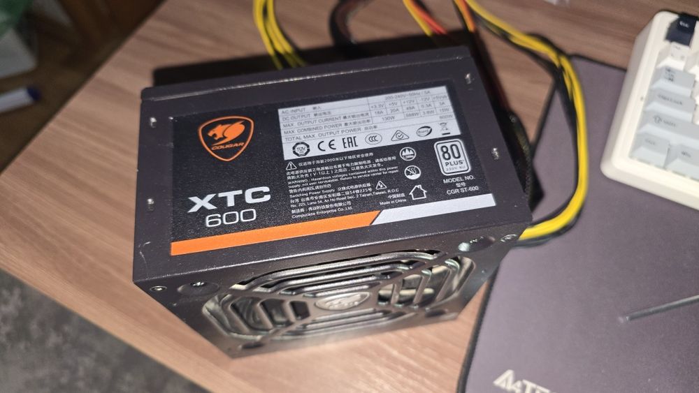 Блок питания cougar XTC 600 80plus