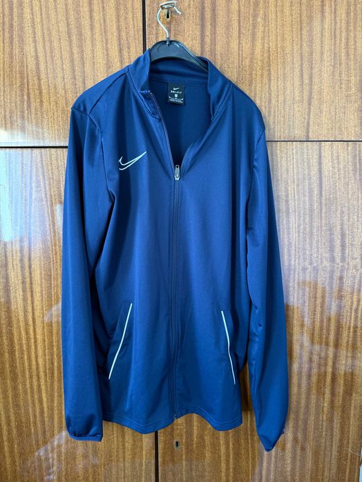Нов мъжки комплект от елек и панталон Nike (оригинални), тъмносини среден размер M
