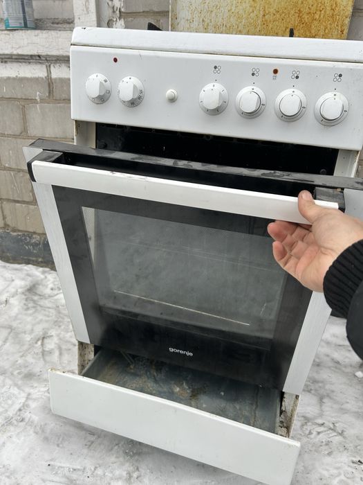 Плита газовая компактная духовка электрическая