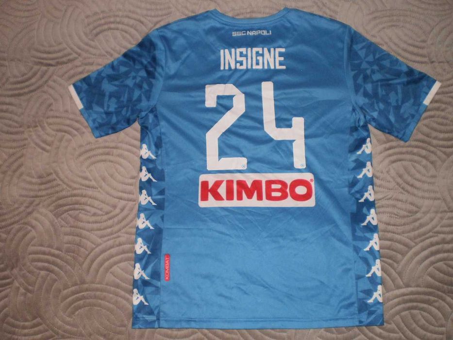 Tricoul  jucator fotbal Italia  Napoli - Lorezo Insigne