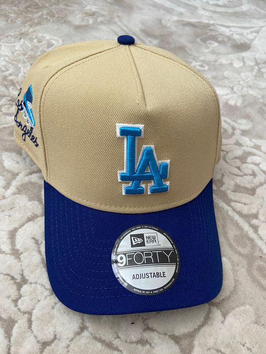 Шапка на LA Dodgers City Sidepatch Light Beige 9FORTY