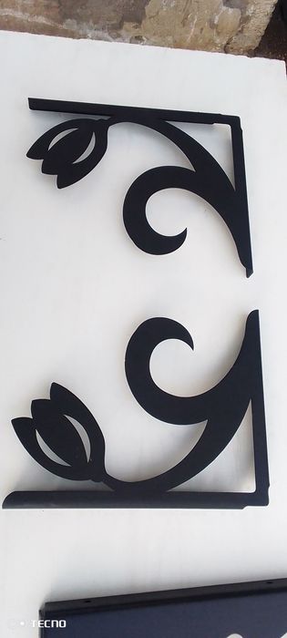 Кронштейны для полок. крепление.С листа. Хорошего качества. Полка