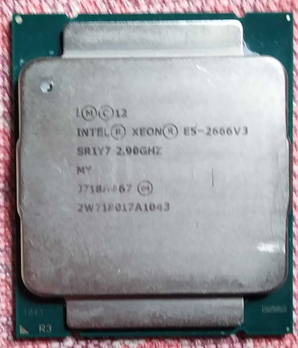 Процессор Intel Xeon E5-2666 V3