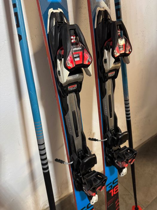 Ски с автомати Völkl Racetiger + щеки