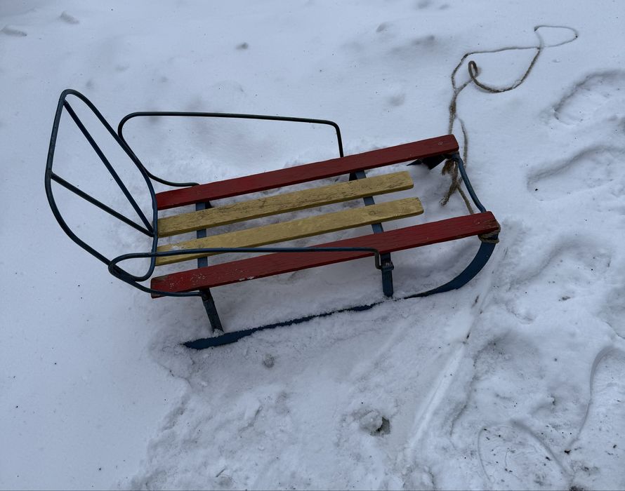 Санки СССР есть спинка КРЕПКИЕ 5000т