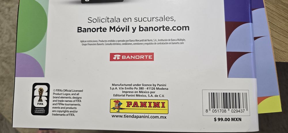 Album FIFA World Cup 2026 Panini varianta MEXIC