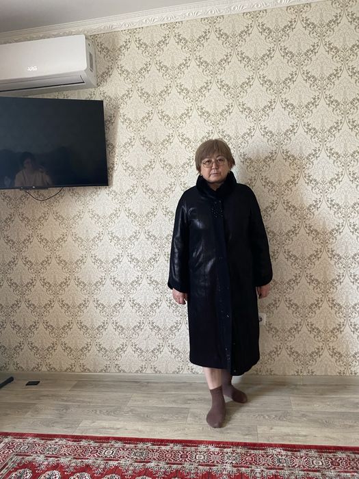 стеганное пальто