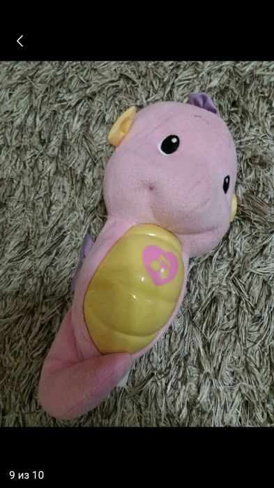 Для малышей развивающий коврик, муз игрушка