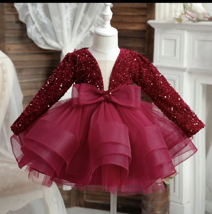 Детская новогодная платье