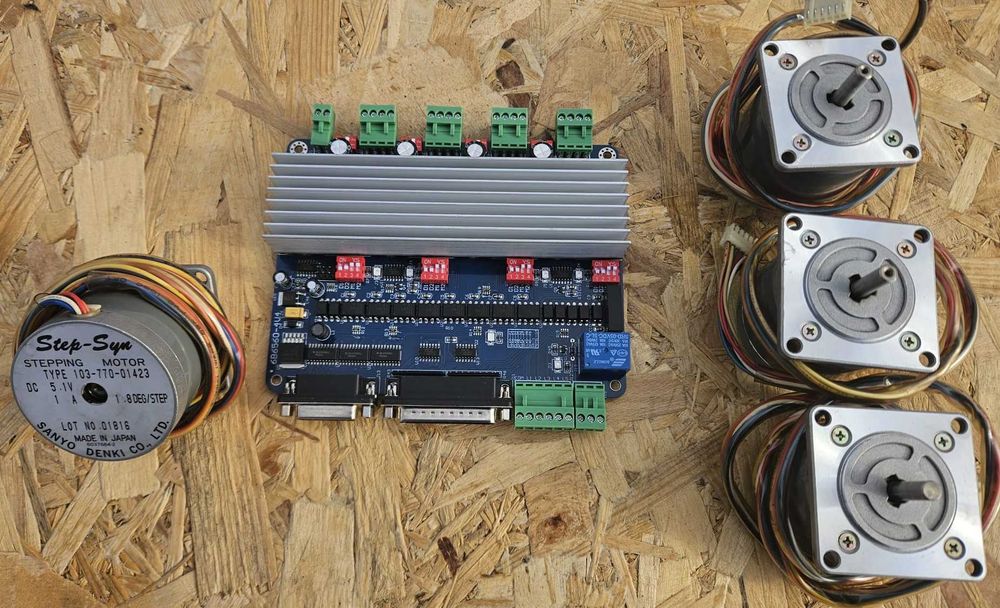 Set electronica 4 axe cnc , kit 4 axe cnc , driver cnc