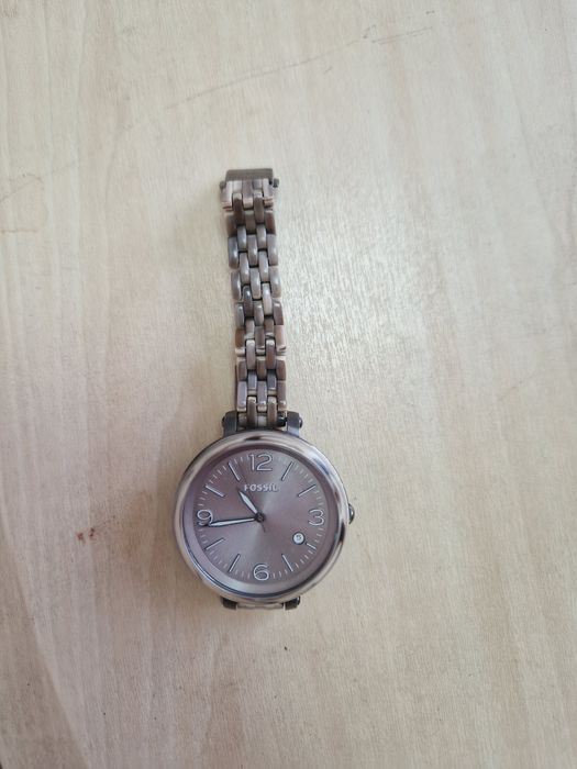 Ceas Fossil Gri, rășină plasticata