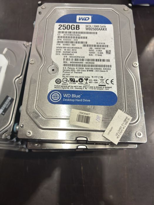 Hard disk pc 250- 500 GB