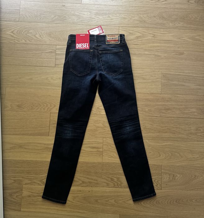 Diesel синие скини джинсы