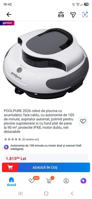 Robot de curățat  piscina