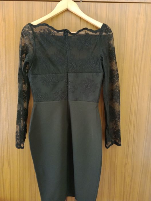 Черна официална рокля