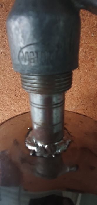 Sifon inox vintage lucrat manual vechime 50 ani