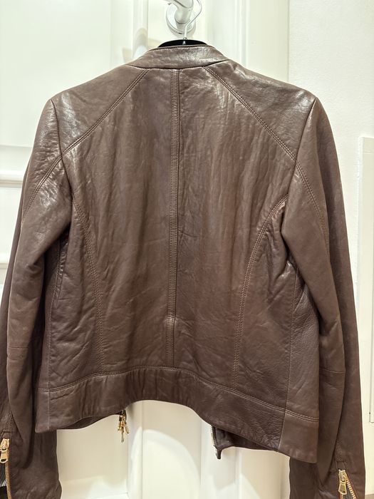 Geaca piela Massino Dutti- XS