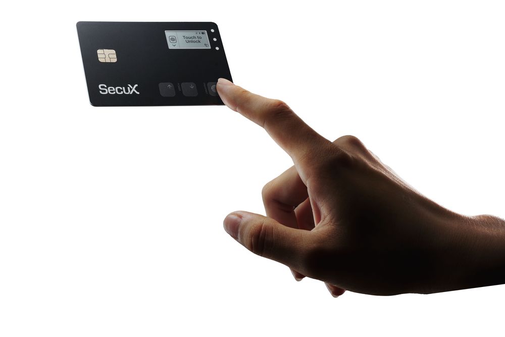 SecuX Shield Bio, аппаратный кошелек [магазин]