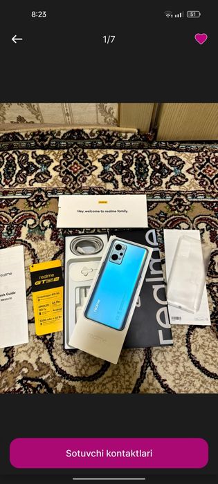 Ayirboshlash realmr Gt Neo 2 5G