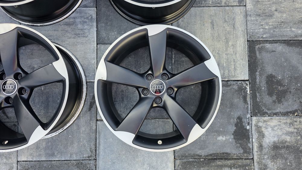 Jante 19" ROTOR - 5X112 - ORIGINALE AUDI A4 B8.5 2013 - 8K0 601 025 AR - AUDI A3 A4 A5 A6 A7 Q3, VW PASSAT, GOLF 5 6 7