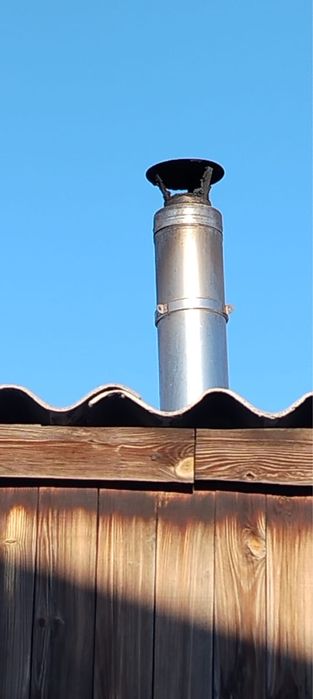 Продам котел 100кв с дымоходом