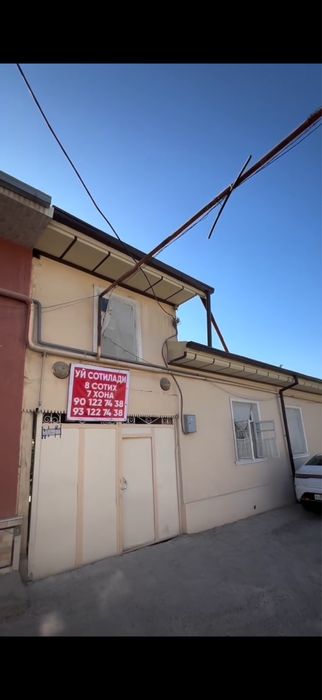 Уй сотилади Уч кахрамон пустидан 2км утганда