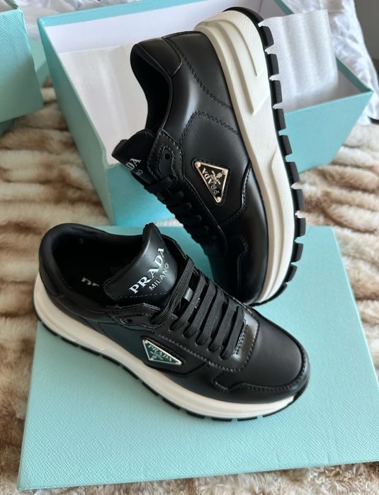 Дамски обувки сникърси prada 38 кожа