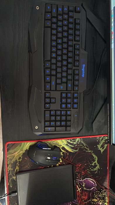 Calculator Gaming + monitor , mouse si tableta cu creion grafic noua