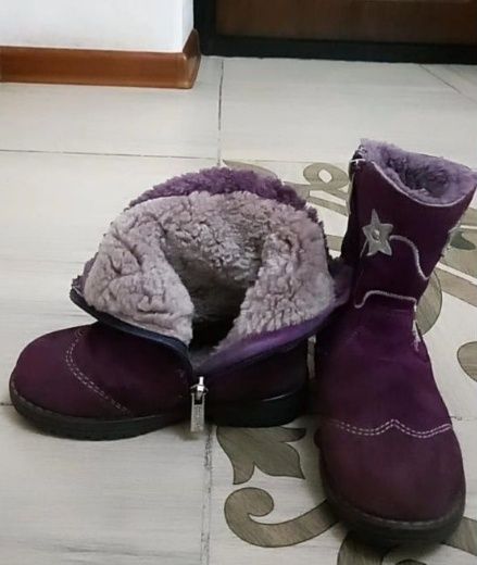Натуральные зимние сапоги