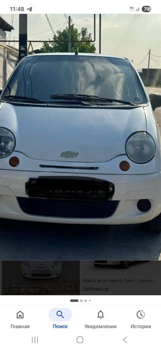 Matiz rangi oq 2016 srochna sotaman