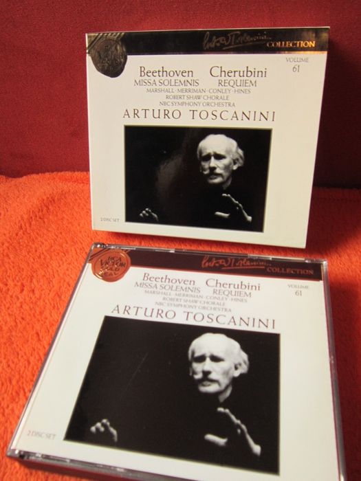 cadou rar Toscanini Beethoven Cherubini RCA gold seal cd Germania 1990