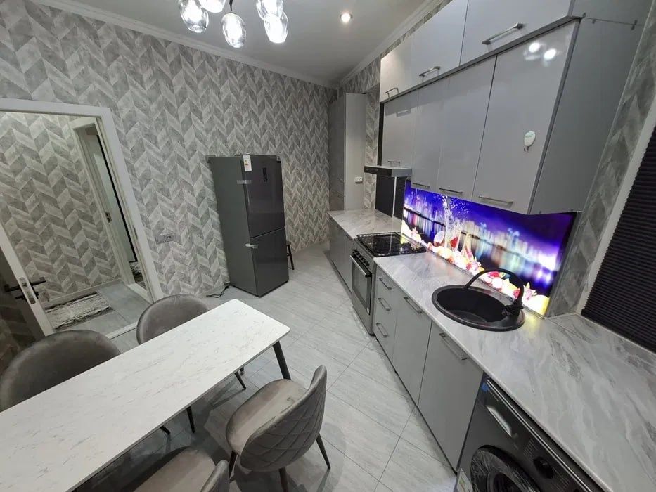 2-комн с новым ремонтом и мебелью 50м² Юнусабад-19 квартал