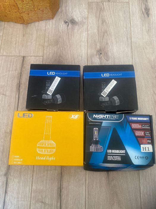 Лед крушки за кола h1 I h7