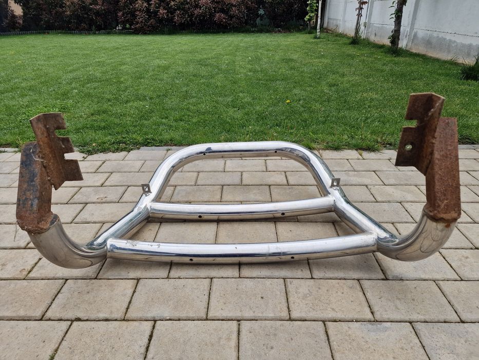 Bull bar inox Toyota Land Cruiser
