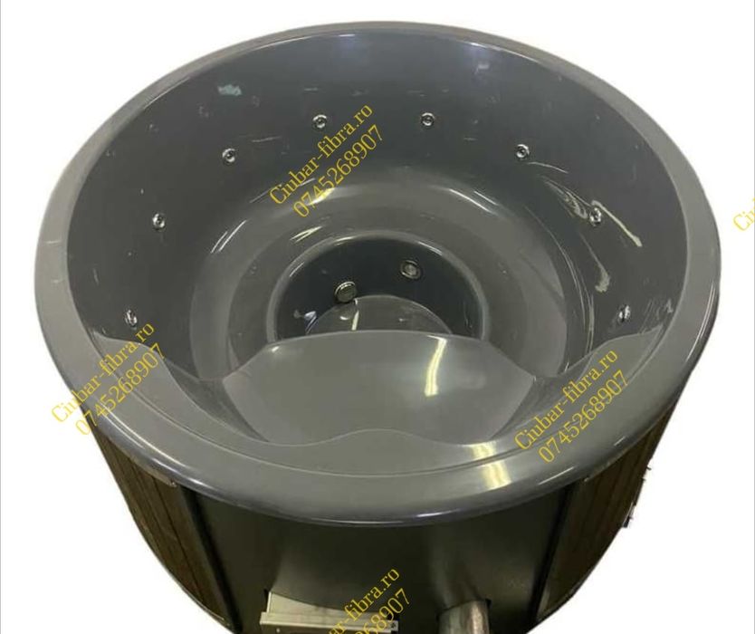 Ciubăr XXL jacuzzi FULL soba integrata