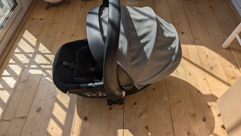 Детска количка Chipolino Линеа 3 в 1, Пепелно сиво